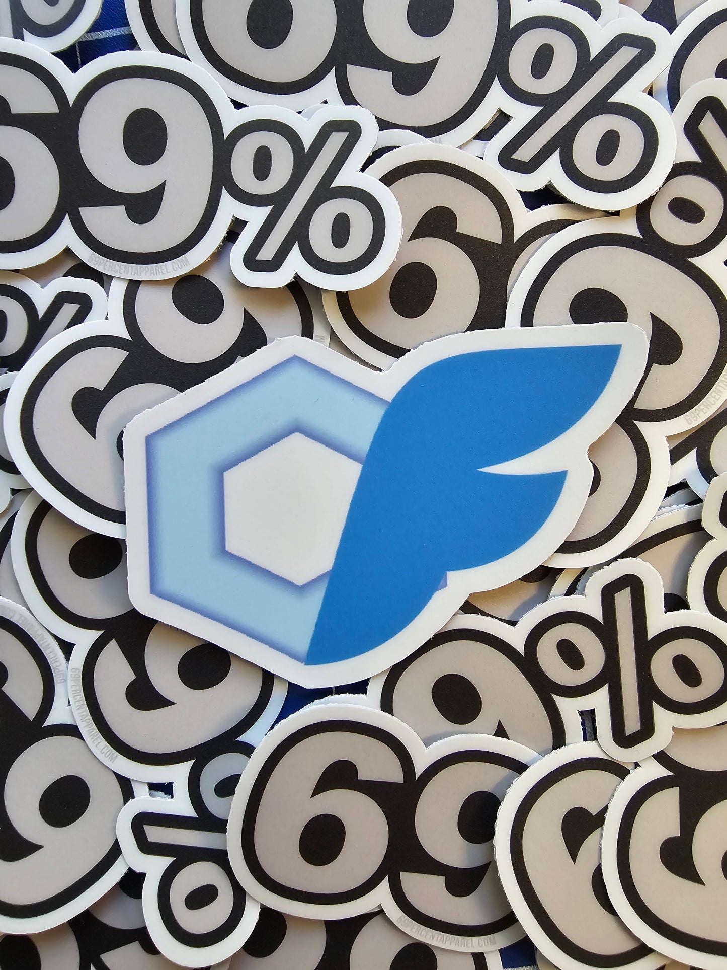 Only Fox Logo Sticker