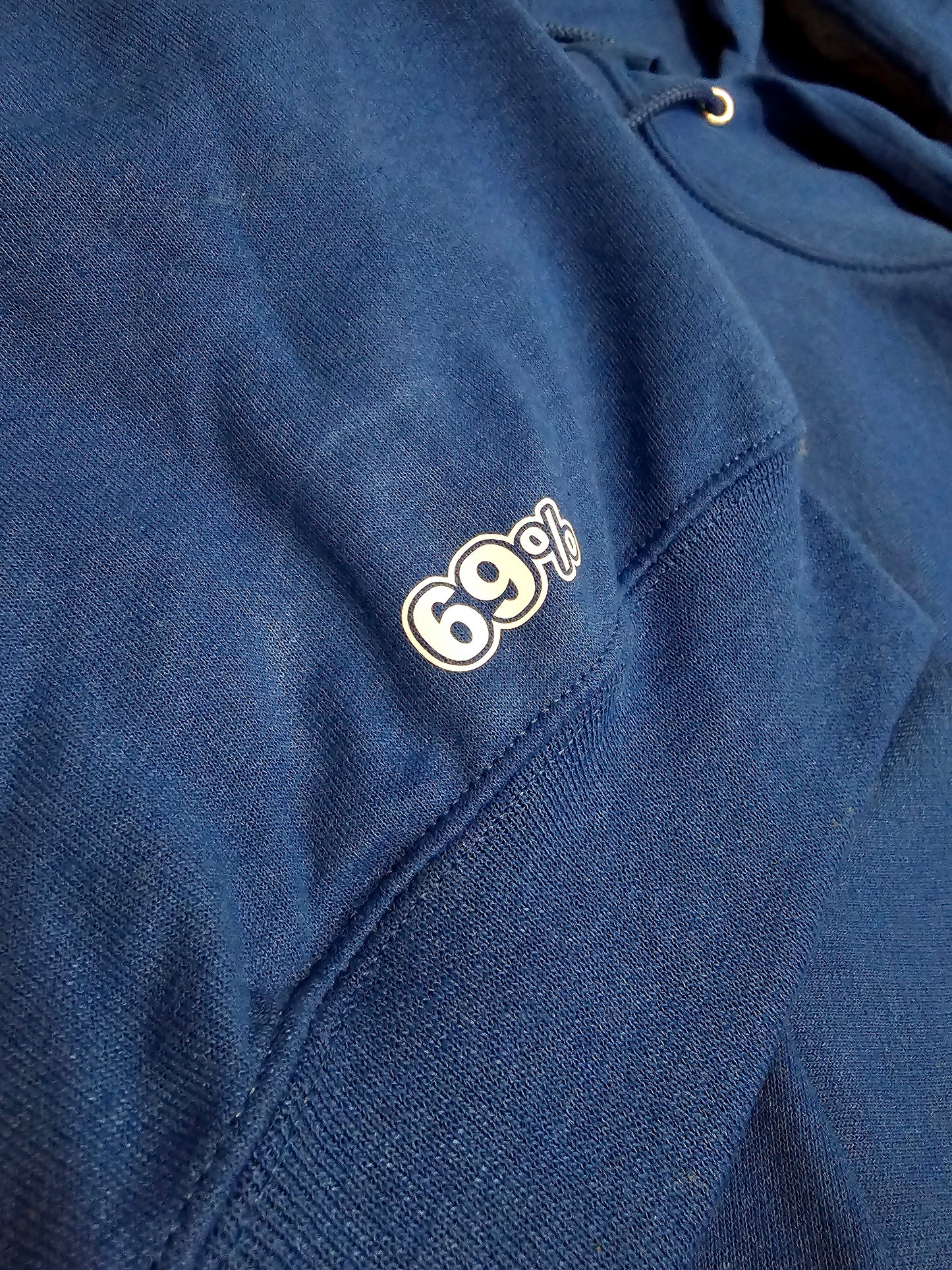 Royal and White Hoodie