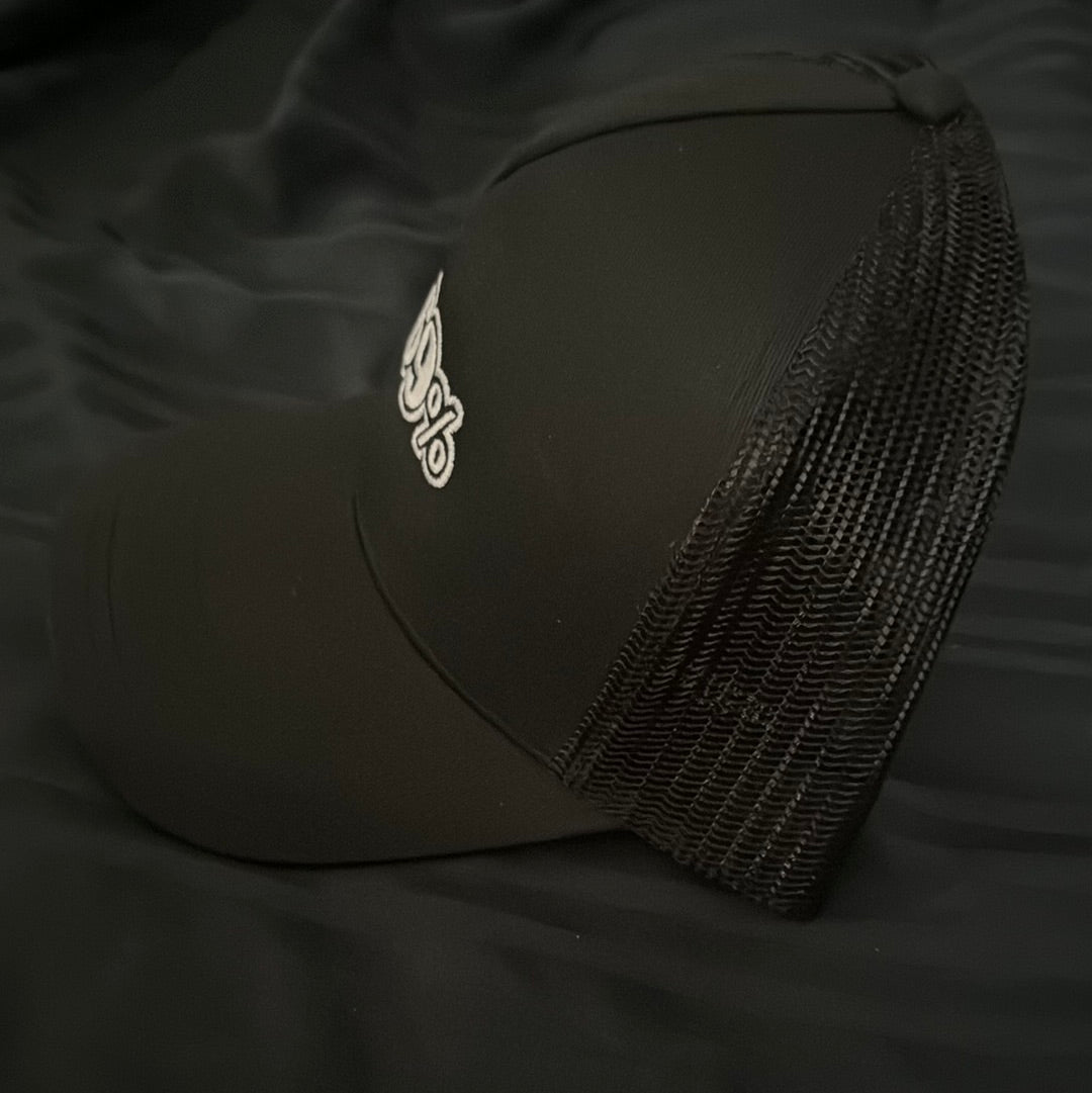 Black Trucker Hat
