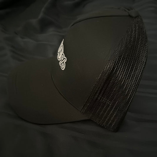 Black Trucker Hat