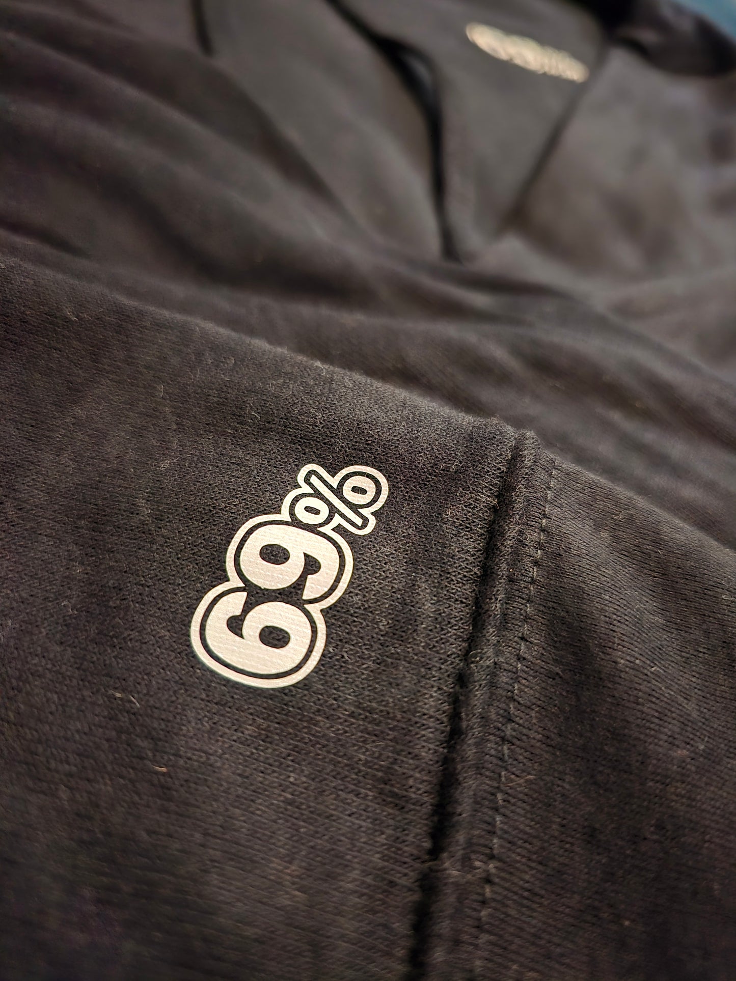 Soft Stitch Black Hoodie