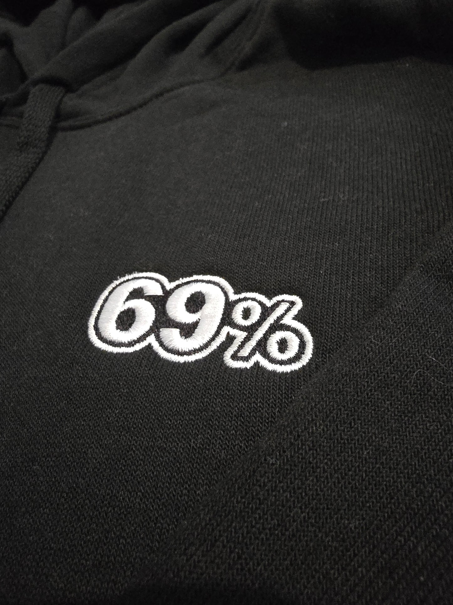 Soft Stitch Black Hoodie