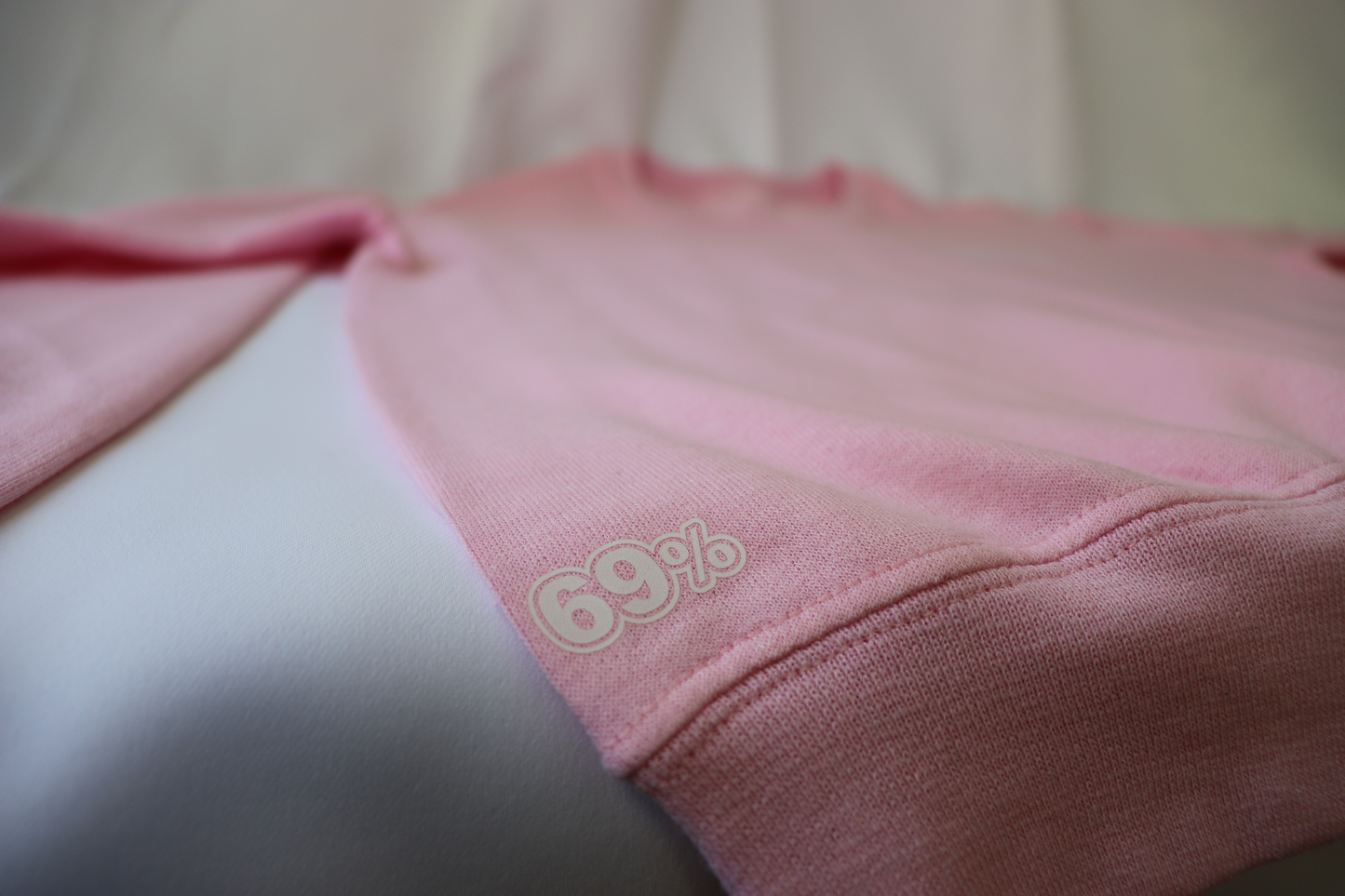 Pink Crew Neck Sweater