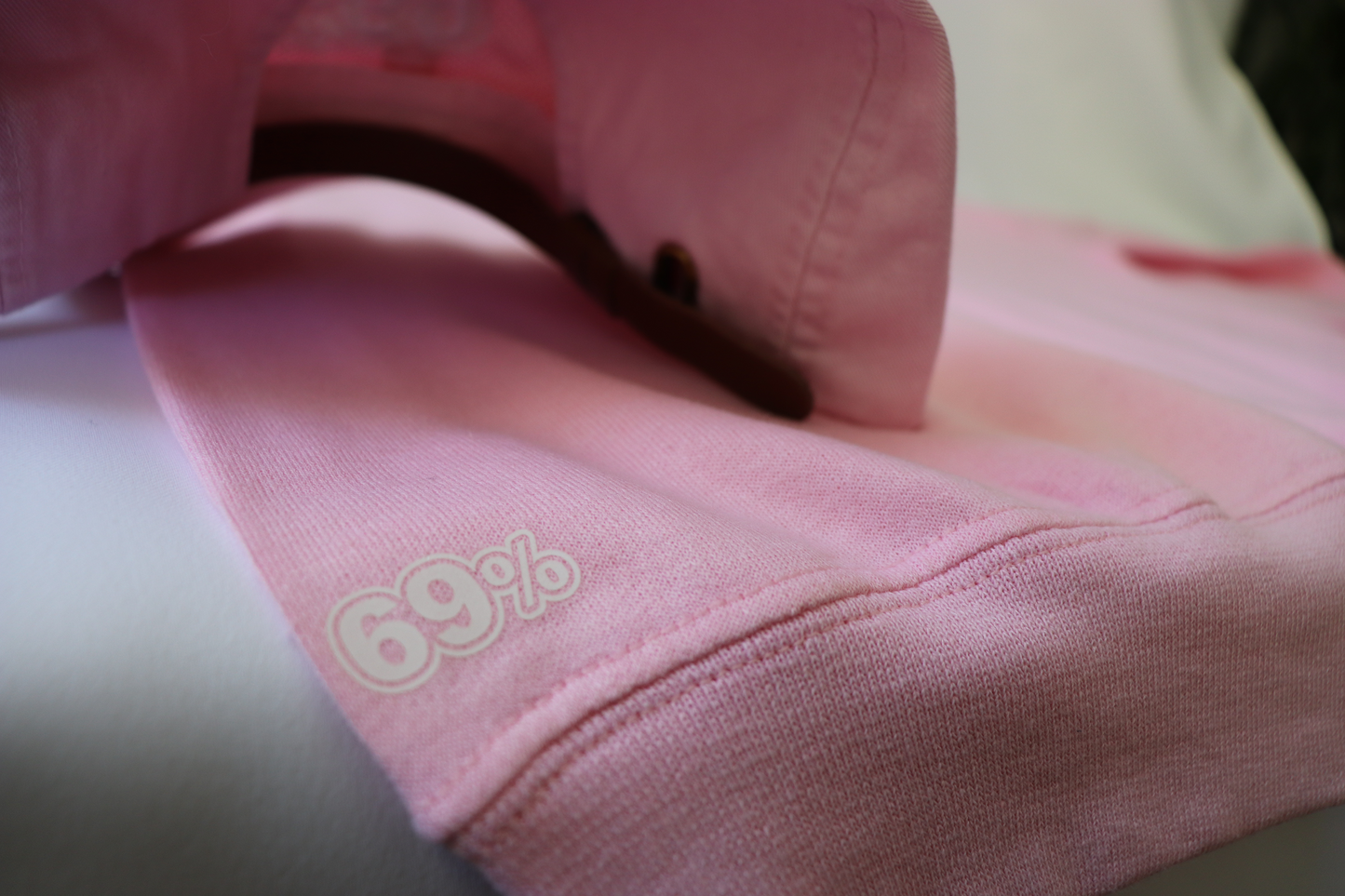 Pink Crew Neck Sweater